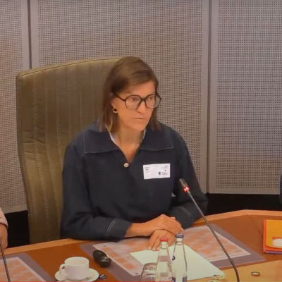Petra Tas in Vlaams parlement