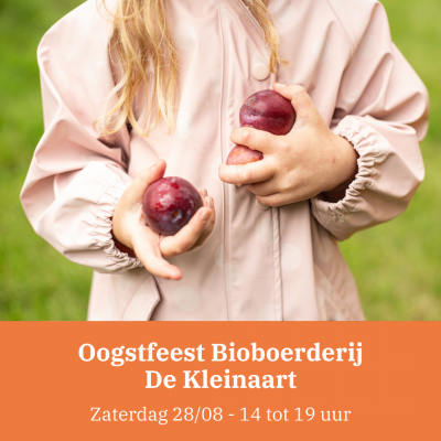 Oogstfeest bioboerderij de kleinaart