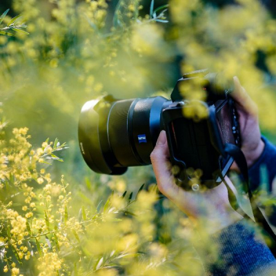 Fotograaf in de natuur