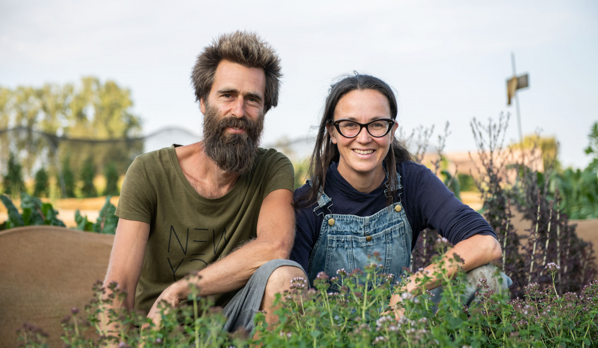 Boer tim en zijn vrouw Lies